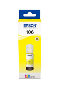 Epson 106 (T00R4, C13T00R440) 5k Yellow do Epson EcoTank ET-7700, ET-7750, L7160, L7180 Tusz Oryginalny