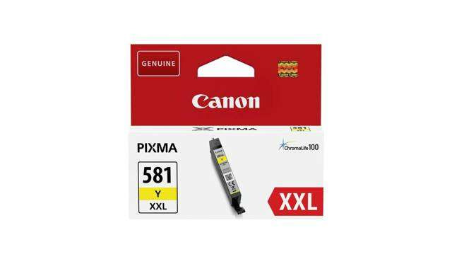 Oryginalny Tusz CLI-581Y XXL do Canon 11.7 ml Yellow