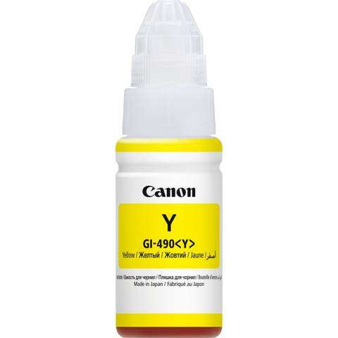 Oryginalny Tusz GI-490 do Canon 70 ml Yellow