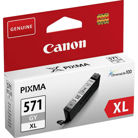 Oryginalny Tusz CLI-571GYXL do Canon 10.8 ml Grey