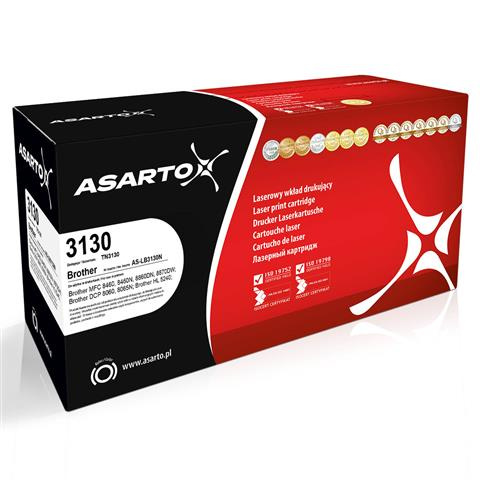 Zgodny Toner Asarto AS-LB3130N zamiennik Brother 3130 | TN3130 | 3,5k | black