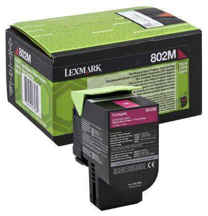 Lexmark Toner 802M 80C20M0 Magenta 1K