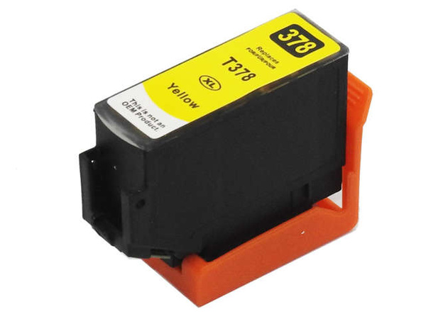 Zgodny tusz Epson T3784 Yellow 0.83K do Epson XP8000, XP8005, XP8500, XP8505, XP15000 DDPrint Nowy