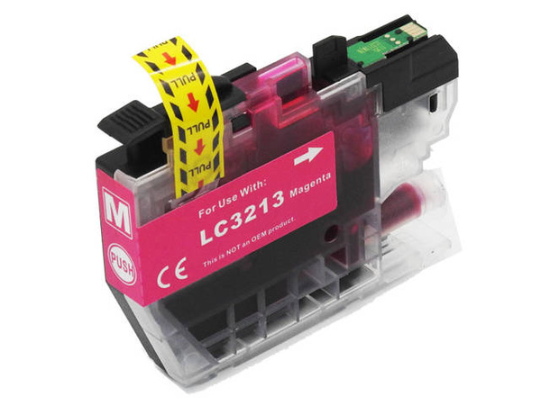 Zgodny tusz Brother LC3213M Magenta 10ml do Brother DCP-J572DW, J772DNW, J774DW, J491DW, J497DW, J890DW, J895DW DDPrint Nowy