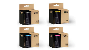 Zgodny z HP 920XL zestaw tuszy (wskazują poziom tuszu) do HP