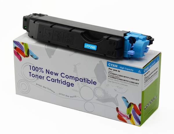 Zamiennik UTAX PK-5012C (1T02NSCTU0 1T02NSCTA0) 10k Cyan toner marki Cartridge Web