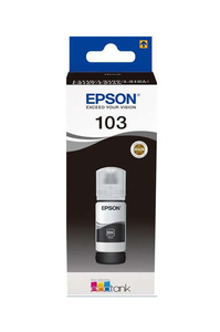 Oryginalny Tusz w butelce Epson 103 Bk (T00S1, C13T00S14A) do EPSON ECOTANK L3110 L3150 L3160