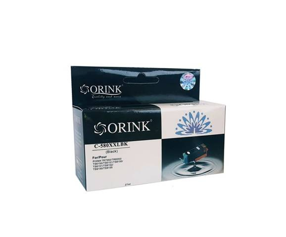 Zamiennik Canon PGI-580 XXLBK 27ml Black tusz marki Orink do PIXMA TS6300 TS6350 TS6351 TS8100