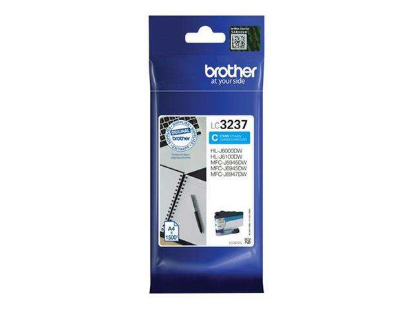 Brother Tusz LC3237C Cyan 1,5K