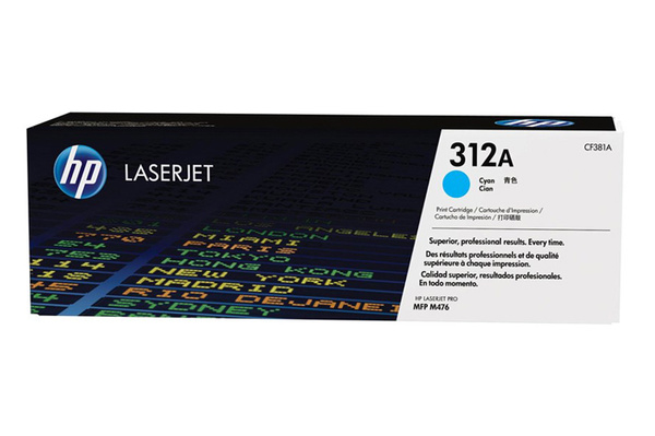 HP 312A CF381A 2,7k Cyan do HP Color LaserJet Pro M476 Toner Oryginalny