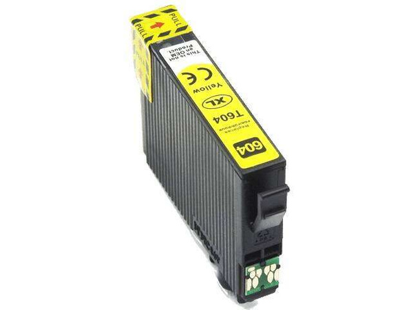 Zgodny Tusz T604 604XL Yellow 14ml do Epson WF2910 WF2930 WF2935 WF2950 XP2200 XP2205 XP3200 XP3205 XP4200 XP4205 DDPrint Nowy