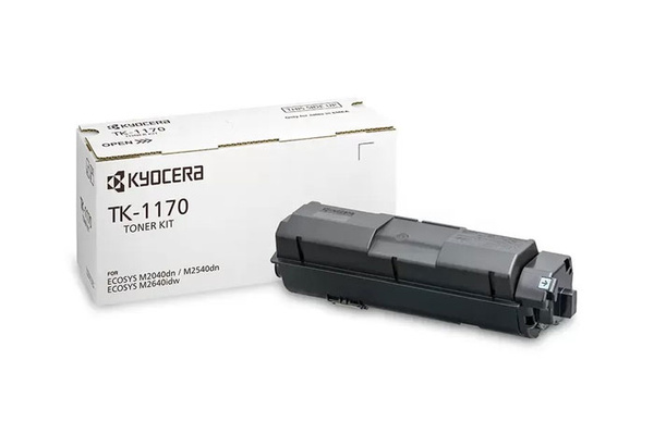 Kyocera TK1170, TK-1170, 1T02S50NL0 7,2k Black do Kyocera ECOSYS M2040, M2540, M2640 Toner Oryginalny