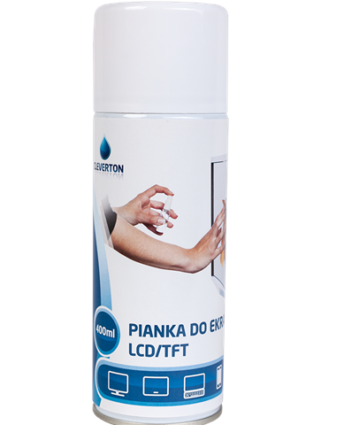 CLEVERTON Pianka do monitorów LCD 400ml