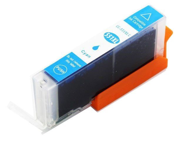 Zamiennik Canon CLI-551C / CLI551C Cyan 15ml tusz marki DDPrint do IP7250 IP8750 IX6850 MG5650 MG5450 MG5550 MG5650 MG6350