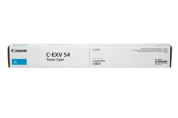 Canon C-EXV54C, CEXV54C, 1395C002 8k Cyan do Canon ADV iR-C3025i, iR-C3125i Toner Oryginalny