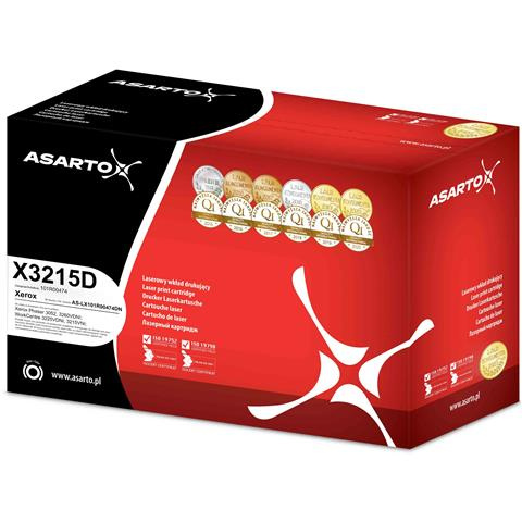 Zgodny Bęben Asarto AS-LX101R00474DN zamiennik Xerox X3215D | 101R00474 | 10k | black