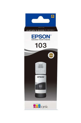 Oryginalny Tusz w butelce Epson 103 Bk (T00S1, C13T00S14A) do EPSON ECOTANK L3110 L3150 L3160