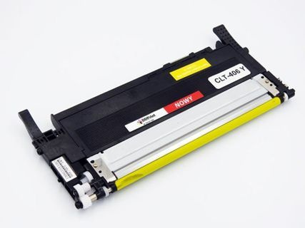 Zamiennik Samsung CLT-Y406S 1k Yellow toner marki DDPrint do Samsung CLP-360 CLP-365 SL-C410 SL-C460 CLX-3305