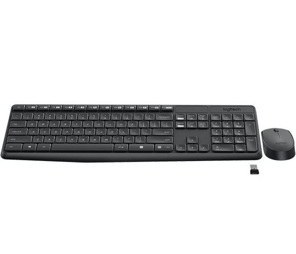 Bezprzewodowy zestaw klawiatura + mysz Logitech MK235