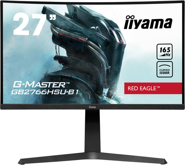 Monitor Iiyama GB2766HSU-B1 RedEagle – 27″ 165 Hz, zakrzywiony - Nowy