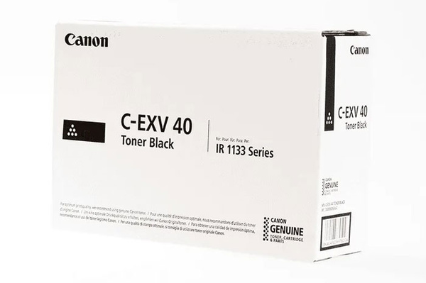 Canon C-EXV40, CEXV40, 3480B006 6k Black do Canon iR1133 Toner Oryginalny