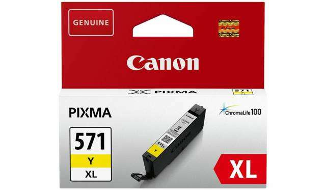 Oryginalny Tusz CLI-571YXL do Canon 10.8 ml Yellow