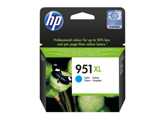 Oryginalny Tusz HP 951XL do HP 17ml Cyan