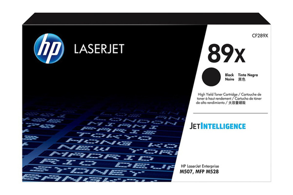 HP 89X CF289X 10k Black do HP LaserJet Enterprise M507 M528 Toner Oryginalny