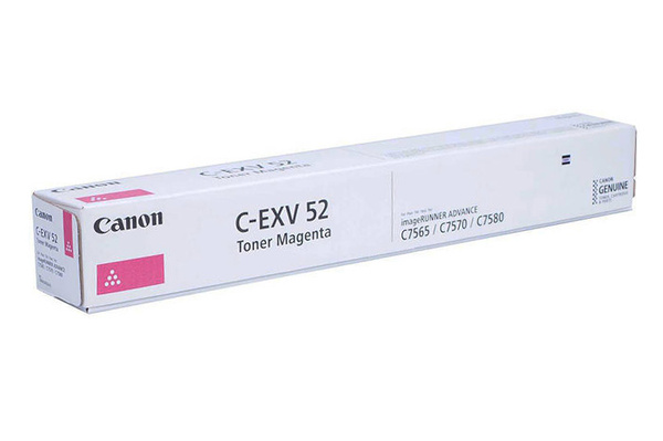 Canon C-EXV52M, CEXV52M, 1000C002 66,5k Magenta do Canon ADV iR-C7565, iR-C7570, iR-C7580 Toner Oryginalny