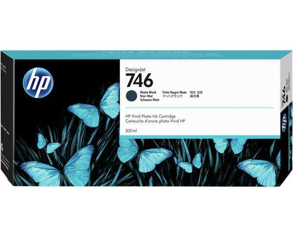 HP Tusz nr 746 P2V83A Matte Black 300 ml