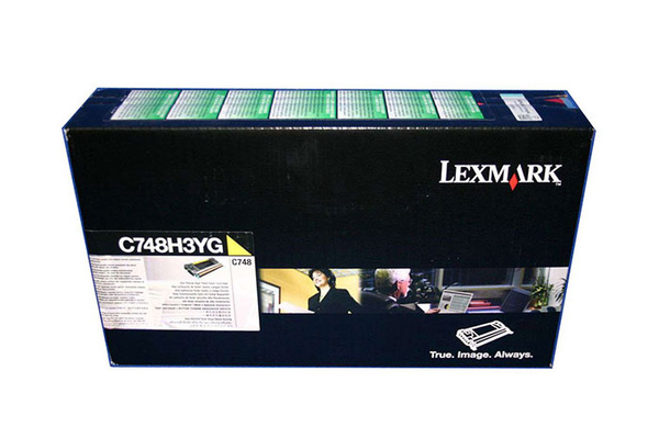 Lexmark C748H3YG 10k Yellow do Lexmark C748 Toner Oryginalny