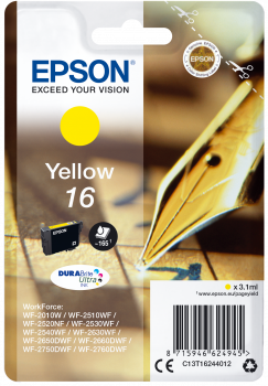 Oryginalny Tusz T1624 do Epson 3.1 ml Yellow