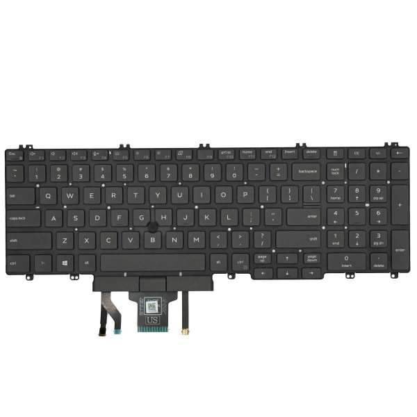 Klawiatura do Dell Latitude 5510 5511 / Precision 3550 3551 / bez trackpoint