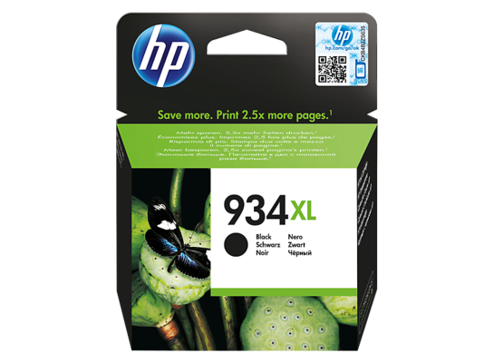 Oryginalny Tusz HP 934XL do HP 25.5ml Black