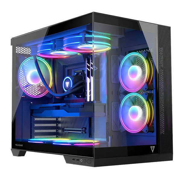 Gamingowy Komputer MODECOM Volcano Panorama APEX 7F Tower AMD Ryzen 7 7700 3,8 GHz / 16 GB / 960 SSD / Win 11 + Nvidia GeForce RTX 5060 [8 GB]