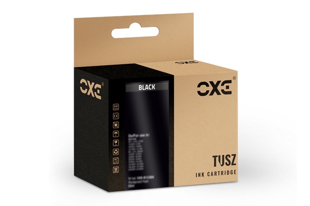 Tusz OXE Black HP 920XL (wskazują poziom tuszu) zamiennik refabrykowany CD975AE 53ml