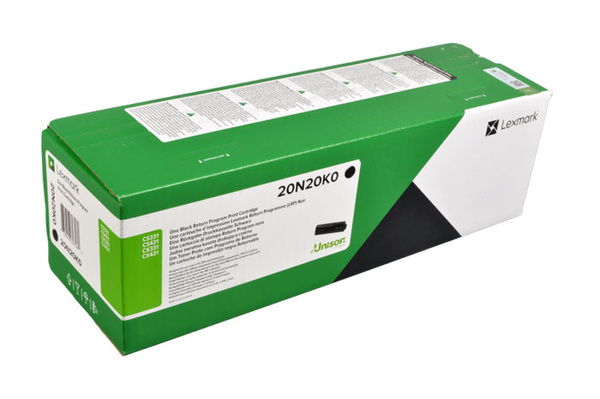 Lexmark 20N20K0 1,5k Black do Lexmark CS331 CX331 CS431 CX431 Toner Oryginalny