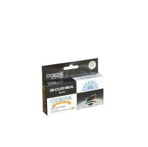 Zamiennik Canon CLI551XL BK 12ml Black tusz marki Orink do IP7250 IP8750 IX6850 MG5650 MG5450 MG5550 MG5650 MG6350