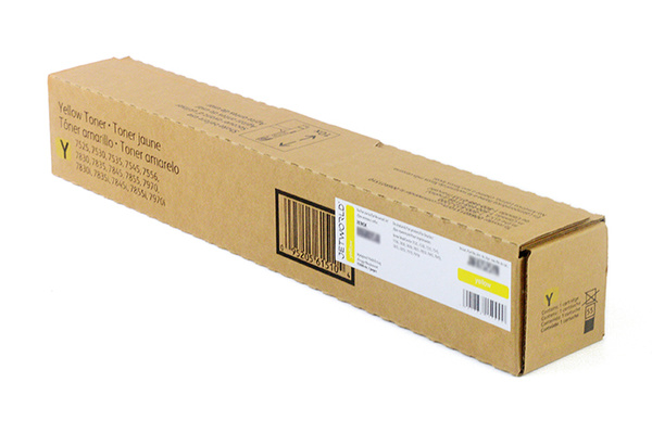 Zamiennik Xerox 006R01518 15k Yellow toner marki JetWorld do WorkCentre 7525 / 7530 / 7535 / 7545 / 7556 / 7830 / 7830i / 7835 / 7835i / 7845 / 7845i / 7855 / 7855i / 7970