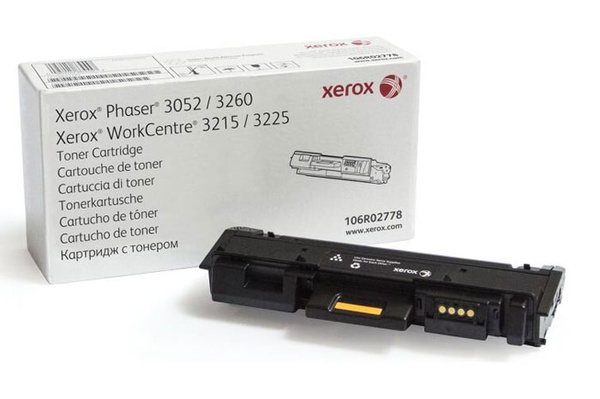 Xerox 106R02778 3k Black do Xerox Phaser 3052/3260 / WorkCentre 3215/3225 Toner Oryginalny