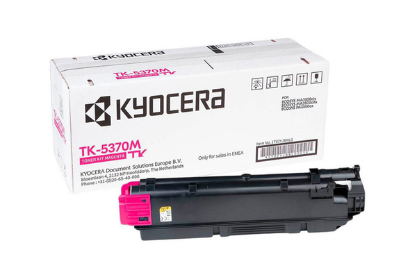 Kyocera TK5370M, TK-5370M, 1T02YJBNL0 5k Magenta do Kyocera ECOSYS MA3500cifx, MA3500cix, PA3500cx Toner Oryginalny