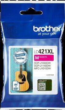 Brother Tusz LC421XLM Magenta 500str