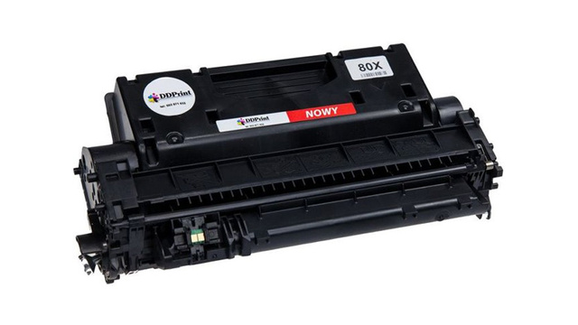 Nowy zamiennik HP 80X CF280X 6,9k Black toner marki DDPrint do HP 400 M401dn M401a M401d M401dw M425dw M425dn