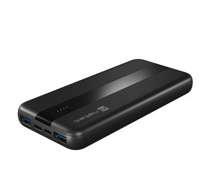 Powerbank Natec Trevi Slim Q NPB-1923 10000 mAh 2xUSB-A  Fast Charge + 1xUSB-C, czarny