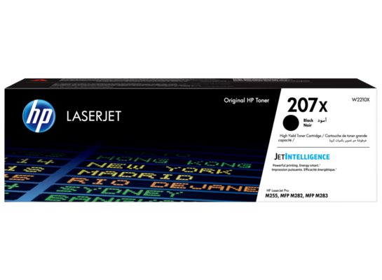 Oryginalny Toner HP 207X W2210X 3k Black do HP M255 M282 M283