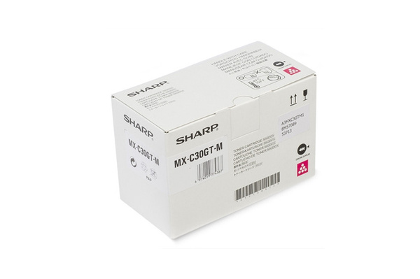 Sharp MXC304WH (MXC30GTM, MX-C30GTM) 6k Magenta do Sharp MX-C300P, MX-C250F, MX-C300Series, MX-C300W, MX-C301W MX-C303W, MX-C250 Series, MX-C250FE, MX-C250, MX-C302w, MX-C304W Toner Oryginalny