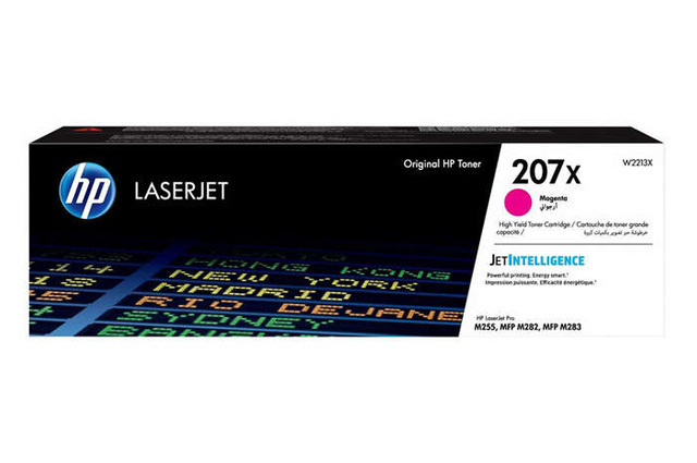 Oryginalny Toner HP 207X W2213X 2,45k Magenta do HP Color LaserJet Pro M255, MFP M282, MFP M283, M283