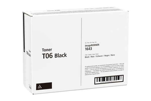 Canon T06, 3526C002 20,5k Black do Canon IR1643 Toner Oryginalny