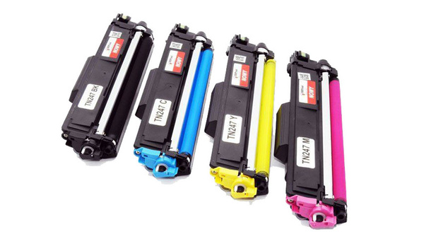 Zgodny Komplet tonerów TN247 CMYK do Brother DCP-L3510CDW DCP-L3550CDW HL-L3270CDW