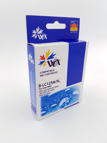 Tusz Wox  Magenta Brother LC 125M XL zamiennik LC125XLM